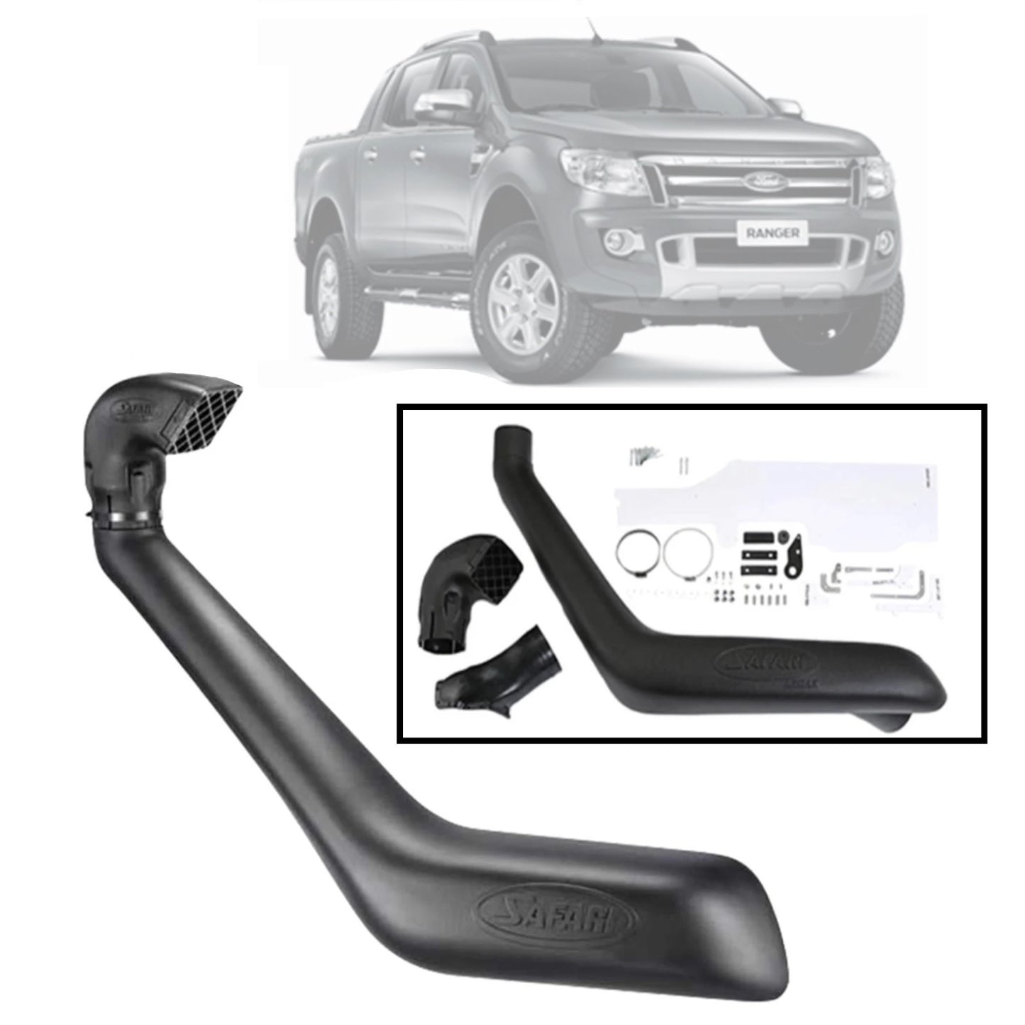 Safari ARMAX Snorkel for Ranger PX 01/2011 - 05/2022 SS982HP