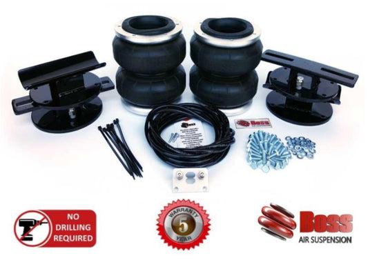 Load Assist Kit - Boss Air Suspension 2WD Hilux/ Navara/ Rodeo/ Hiace/  LA-09