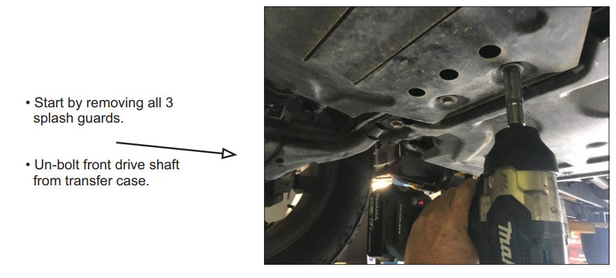SuperPro front differential drop kit for Mazda BT-50 UP & UR & Ford Ranger PXI & PXII (2011-onwards)