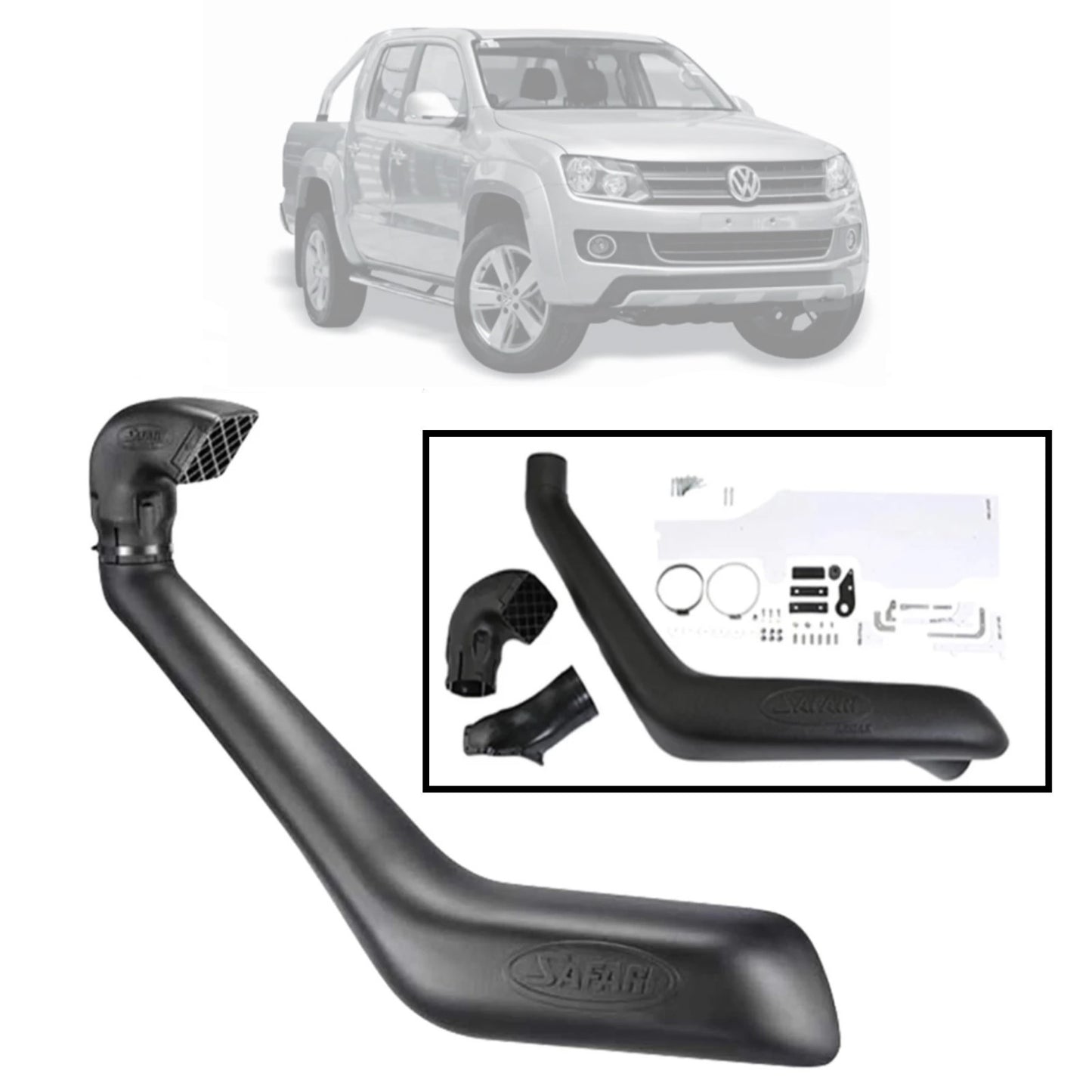 Safari ARMAX Snorkel for Volkswagen Amarok 09/2016-Current, V6 Only SS1410HP