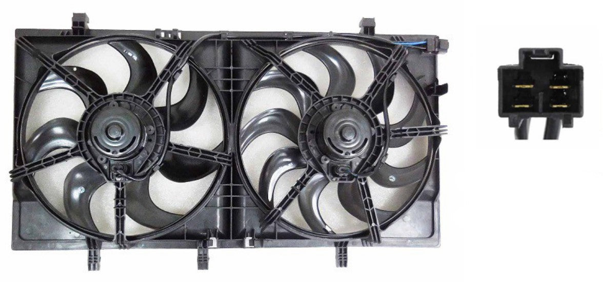 Dual radiator fan to suit Holden V6 Commodore 08/2006 ~ 02/2013 HLCD-FNR-25F