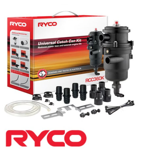 Ryco Universal Crankcase Filter/ Catch can kit- RCC360K