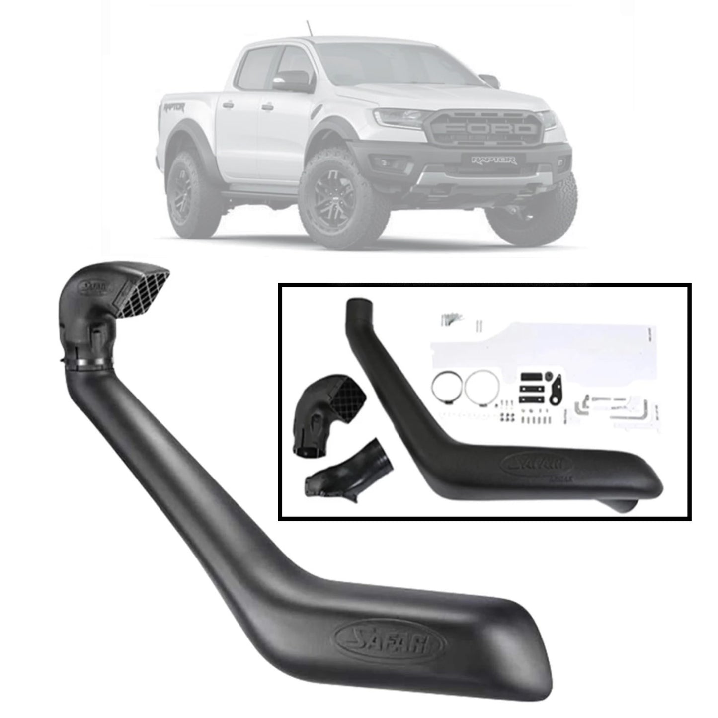 Safari Snorkel ARMAX for Ford Ranger Raptor 09/2018 - 05/2022 ARMAX SS986HP