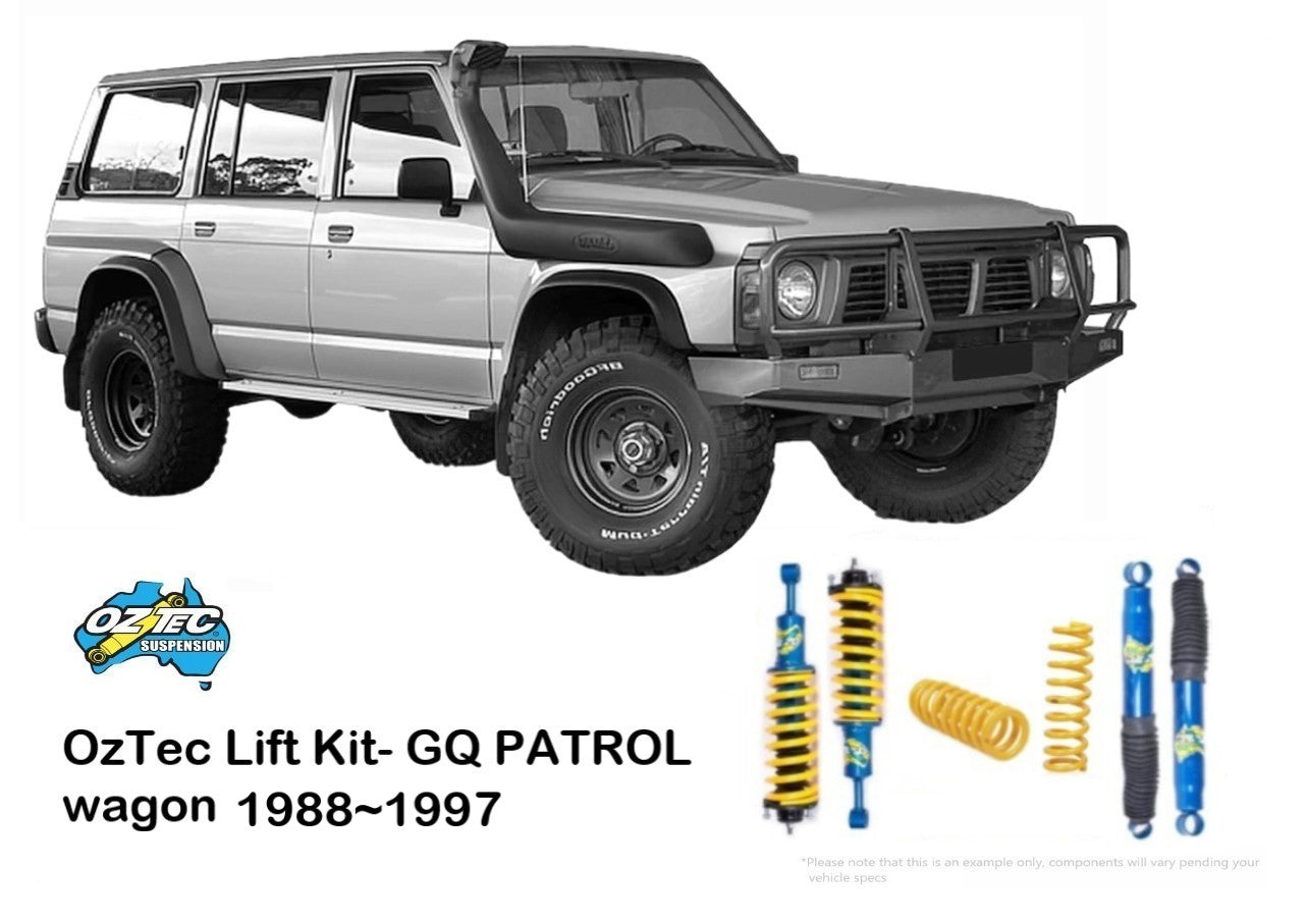 OZTEC Lift Kit for NISSAN GQ Patrol LWB (WAGON) 4.2L- 1988-1997