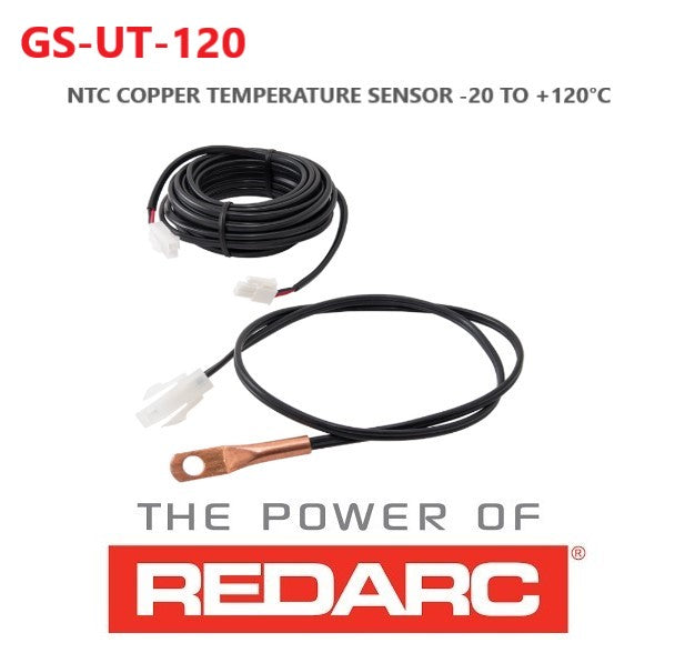 Redarc NTC copper temperature sensor  20 TO +120°C GS-UT-120