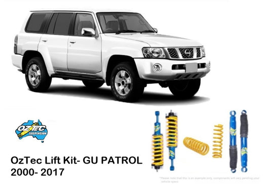 OZTEC Lift Kit for NISSAN GU Patrol LWB (WAGON)- 2000- 2017