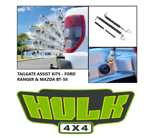 Hulk 4x4 Tailgate Assist Kit for Mazda BT-50, Ford Ranger (2011-2020) HU5900
