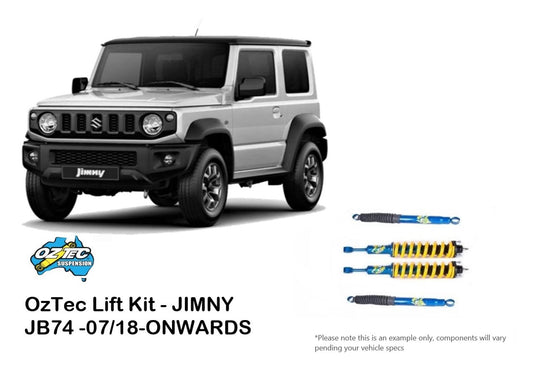 OZTEC Lift Kit for Suzuki JIMNY JB74 07/18- current