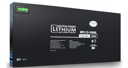 Neuton Power Slimline Lithium Battery 100AH- NPL12-100SL