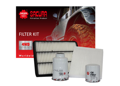 Sakura Filter Kit to suit Toyota Prado KDJ150 2009 - 2018 K-11081