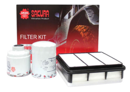 Sakura Filter Kit to suit Mitsubishi Challenger PB/PC 4D56/ TRITON ML/MN 2008- 2015 K-10120